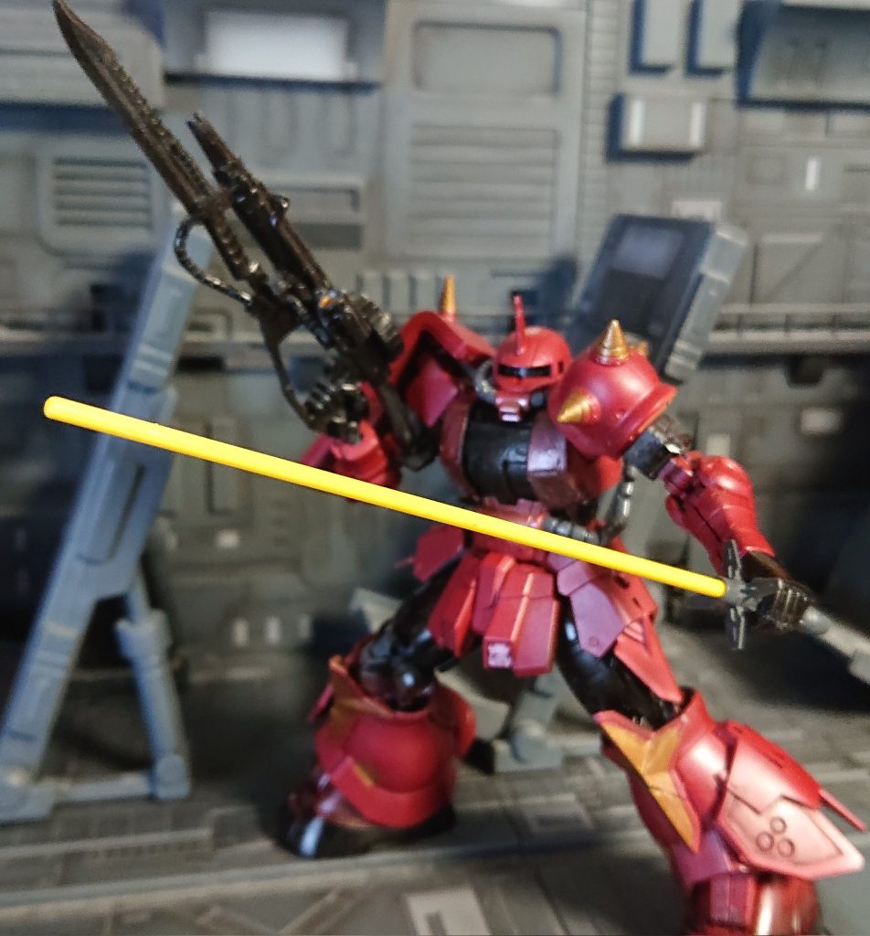 ジョニーライデン用高機動型ザク(地上用)–4枚目/制作者：アレス