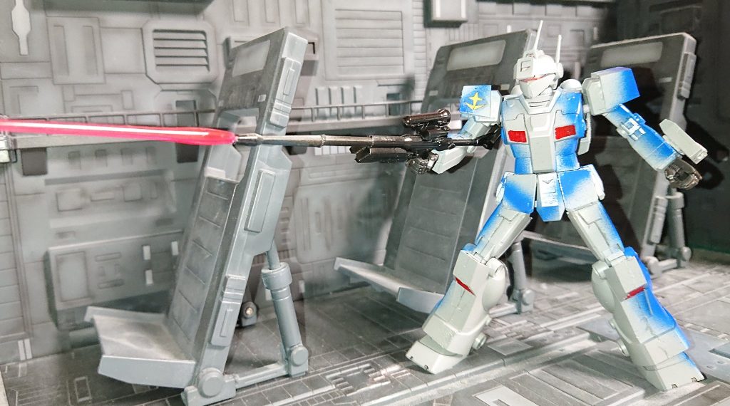 ジムスナイパーカスタム(インターセプトベース)–4枚目/制作者：アレス