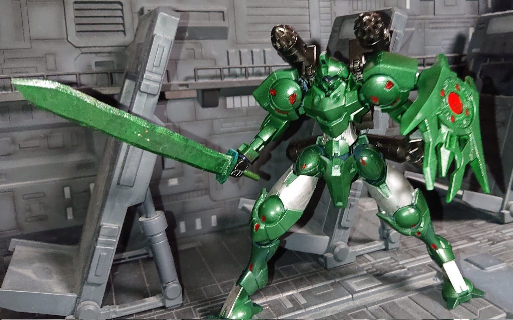 ソードも作りました('ω')ヘアアイロンとクッキングペーパーあればランナーを板状にできてリサイクル使用できるので良いです