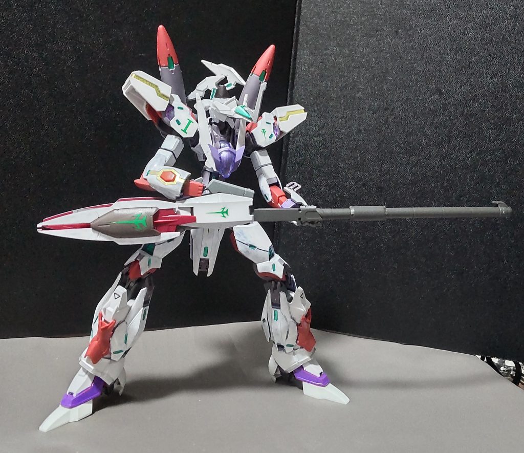 出力の調整次第で、長距離狙撃のスナイパーモードにしたり、広範囲を一気に消し飛ばすバスターモードにして運用する。