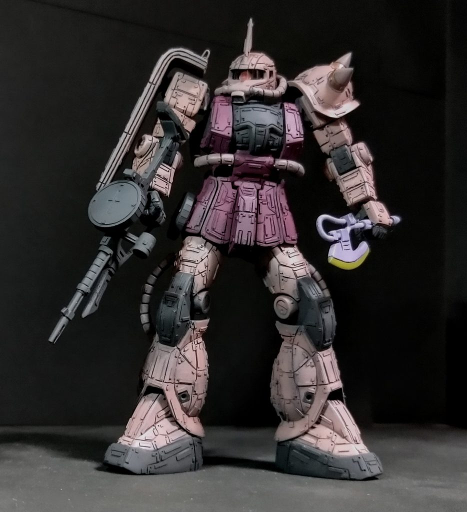 FGシャア専用ザク–9枚目/制作者：AKさん