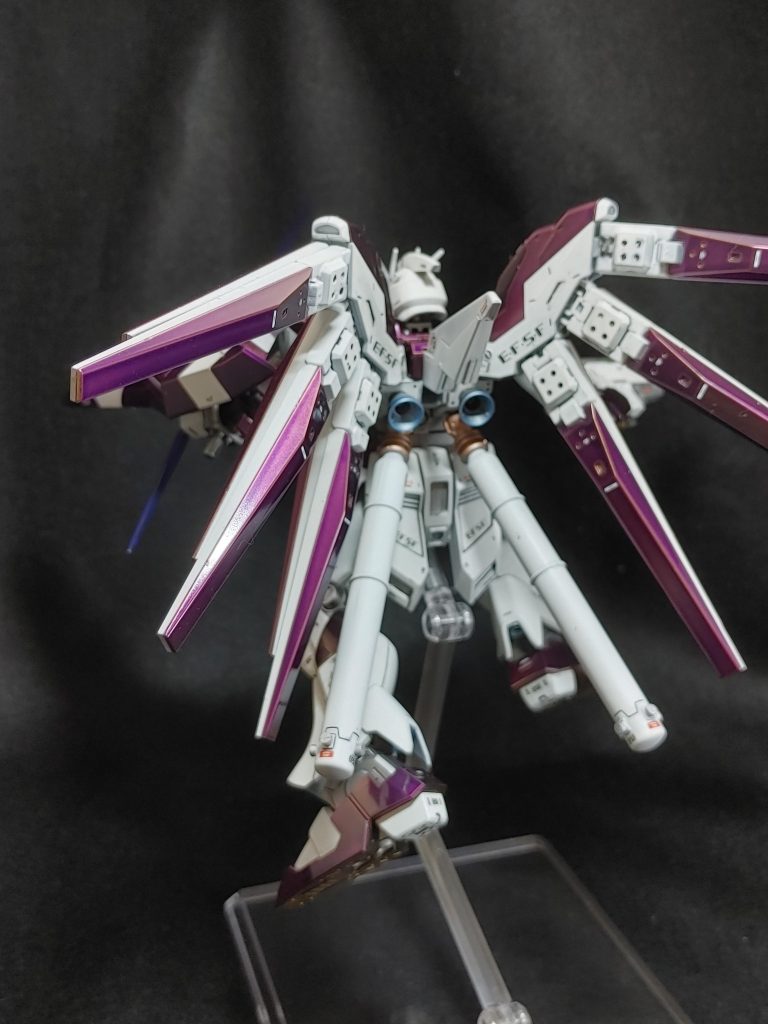 バーニアは焼け塗装してます