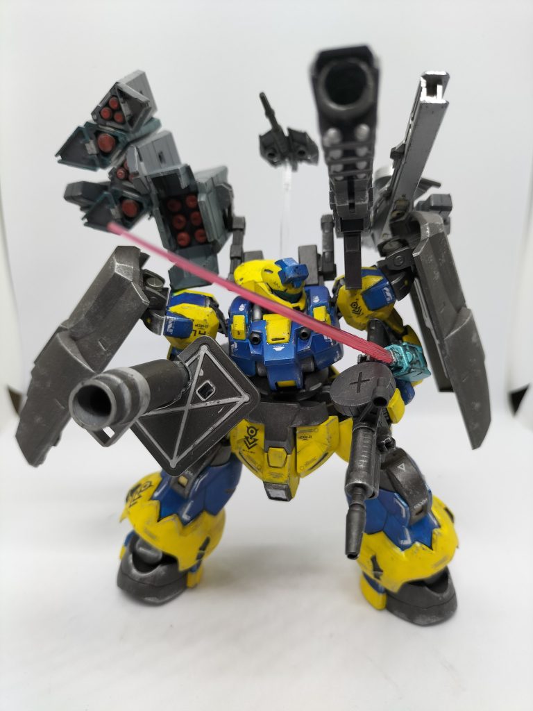 オプションフル装備も可能ではあるが重量過多の為に機動力は半分以下に…ザウォートばかりに良いカッコはさせねぇぜ(笑)