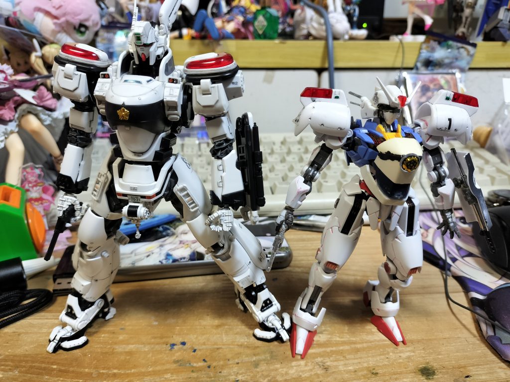 パトレイバー比較　まあ比較にはならん