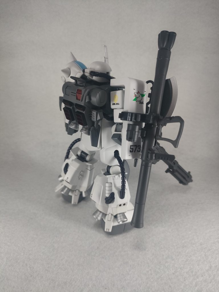 ジャイアントバズはなし白は2色使用しましたが分かりづらい