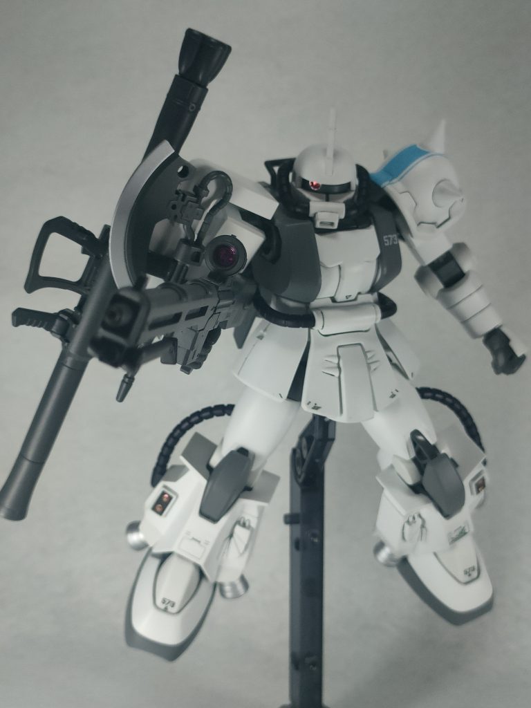 ザクマシンガンの代わりにビームマシンガン