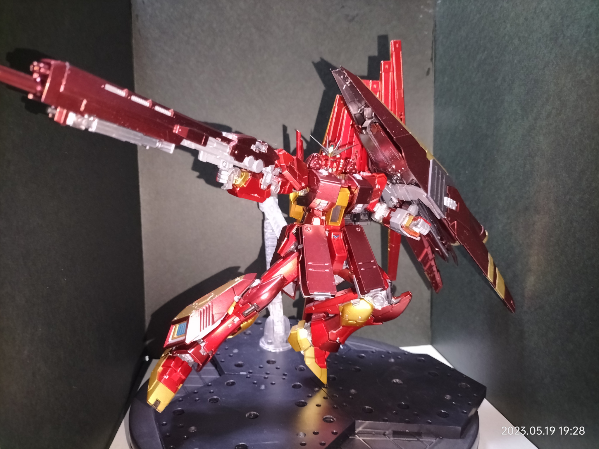 オリジナル hwsνガンダムエアブラシによる全塗装 ガンプラ ガンダム 