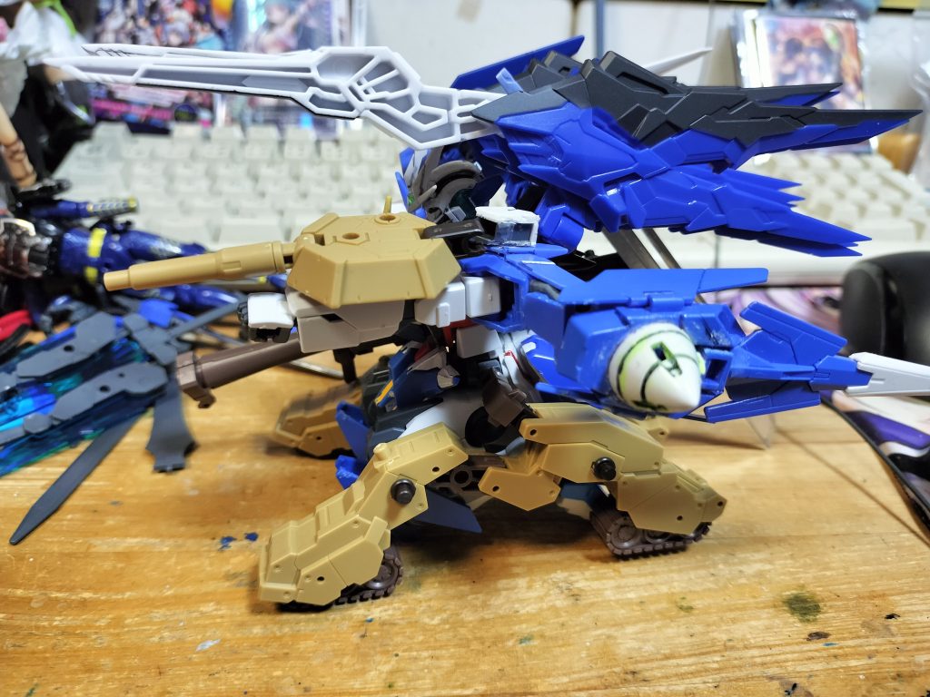 ガンダムエクスティアタンクモード　+おまけ–2枚目/制作者：heater