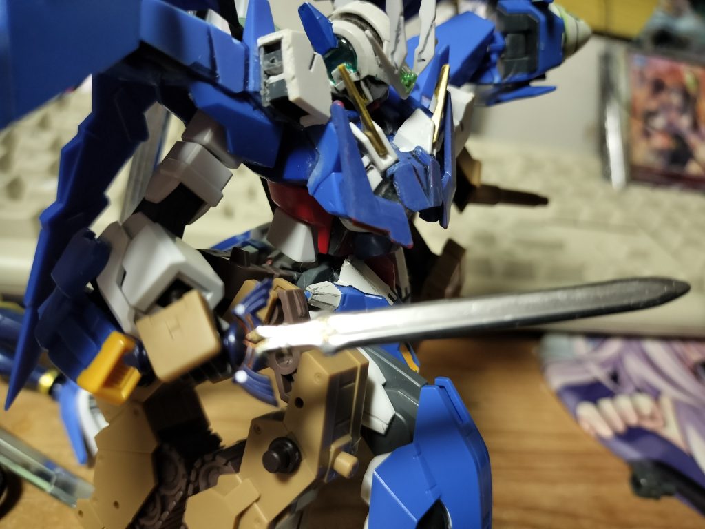 おまけガンプラ買いに電気屋へ行ったらなんかゼルダの伝説のグミが売ってたので買ってみました　マスターソード　ＢＢとかが持ったらちょうど良さそう？