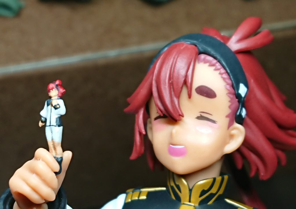 1/144 リペイントしたスレッタ フィギュア–2枚目/制作者：@heigorou117