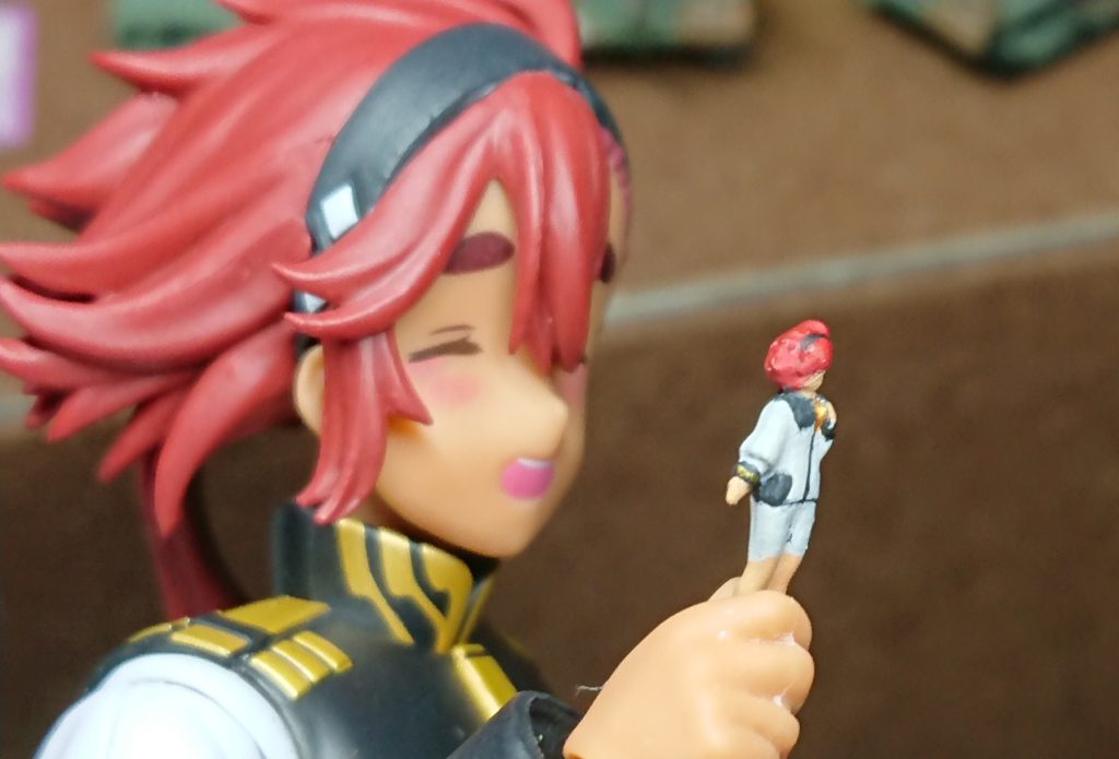 1/144 リペイントしたスレッタ フィギュア–3枚目/制作者：@heigorou117