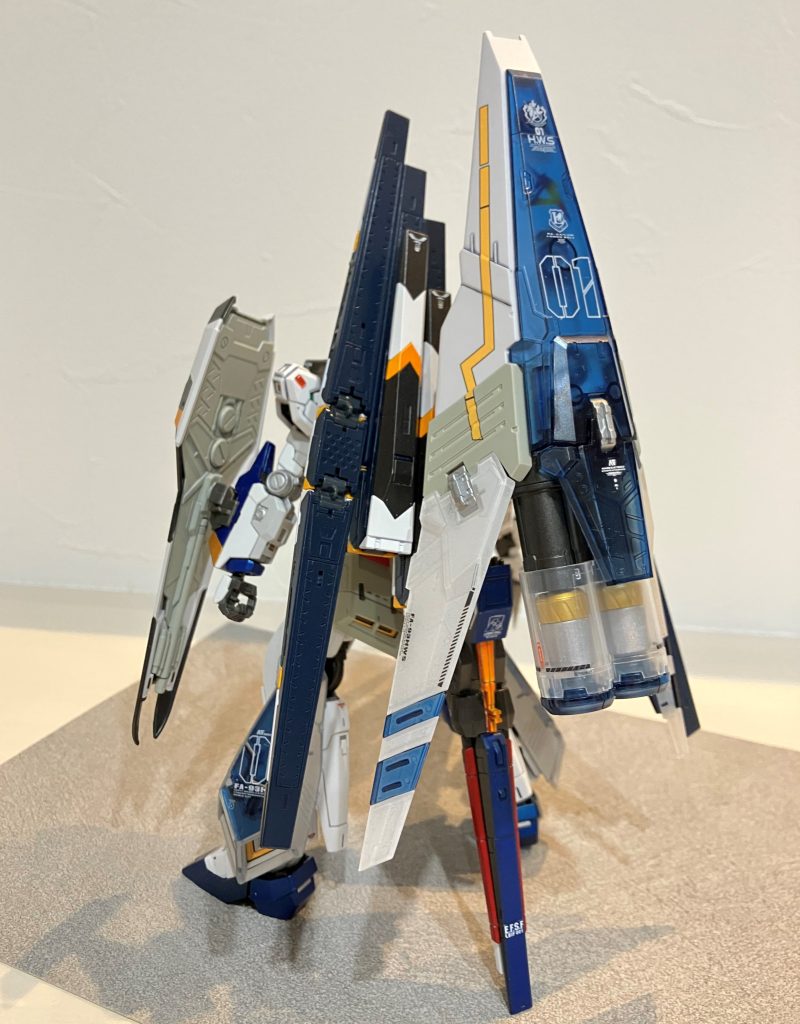 火力強化プランとしてロングレンジフィンファンネルの増設と