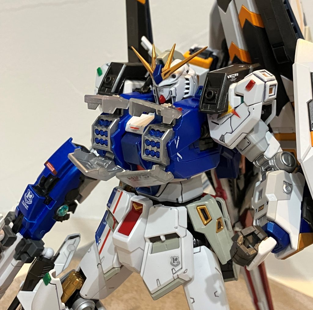 蒼い機体はいいですね♪