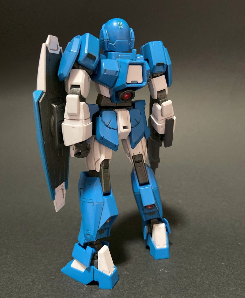 本当にいいキットですよね。放映当時売れ残っているのをみてちょっとかなしかった記憶があります。筆塗り・全塗装ガンプラ　２０２３　その２４