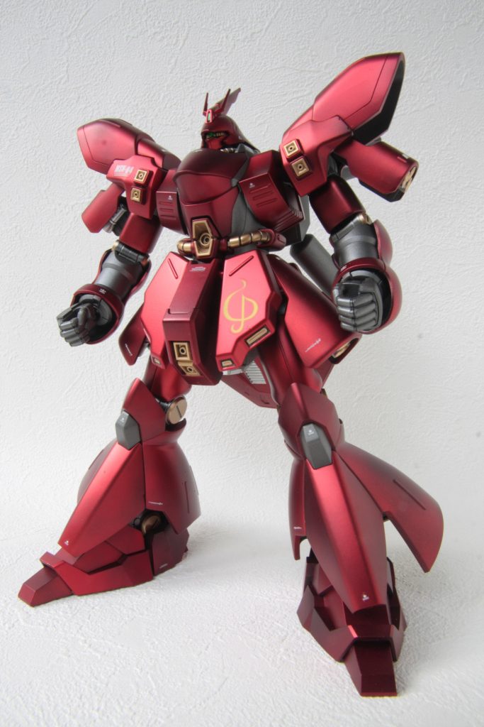 金色はスターブライトシルバーの下地にフィニッシャーズ赤金