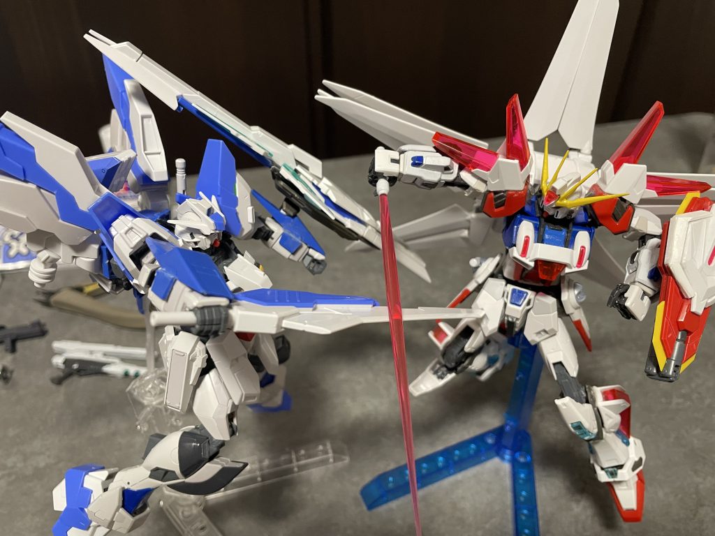 自分のオリジナル機体との鍔迫り合い