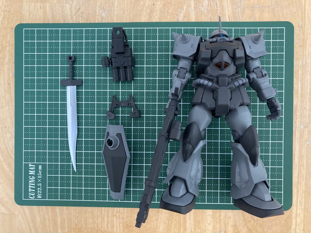 初投稿　グフカスタム–5枚目/制作者：241