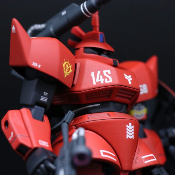 HGUC ゲルググキャノン ジョニー・ライデンカラー 全塗装完成品