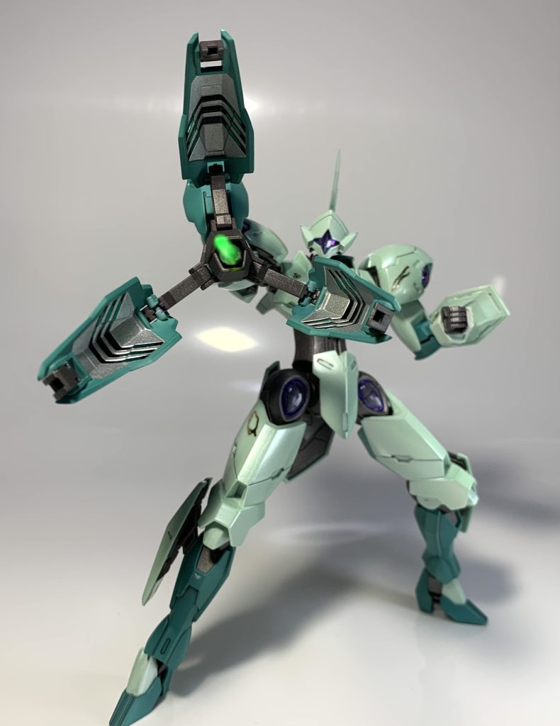 緑のミカエリスは元アーシアンのシャディクから地球の緑のイメージです。