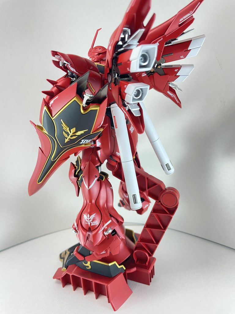 シールド側脚部がいい感じの半艶写真が撮れました