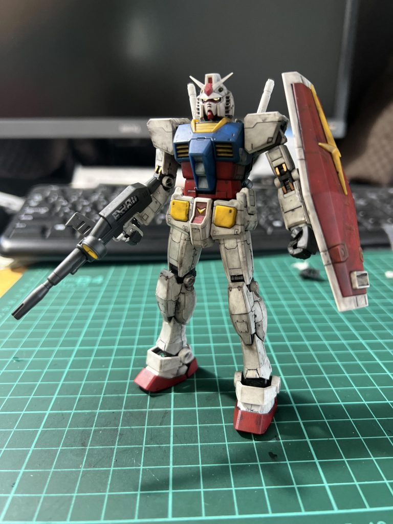 初投稿。ウェザリングも初。ガンダムです。–5枚目/制作者：quon47