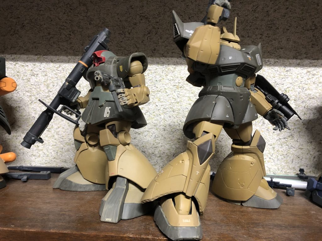 ドム　アフリカ戦線仕様–2枚目/制作者：ちゃぶ台モデラー