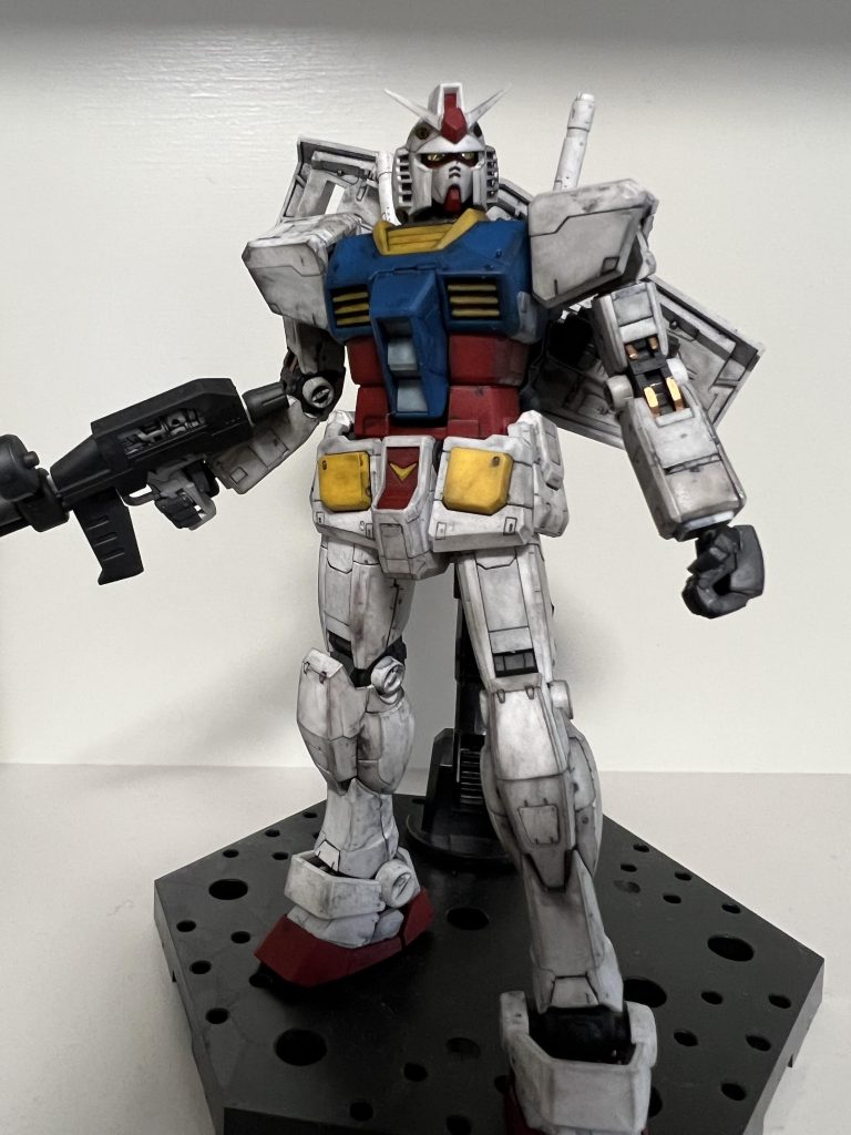 初投稿。ウェザリングも初。ガンダムです。–4枚目/制作者：quon47