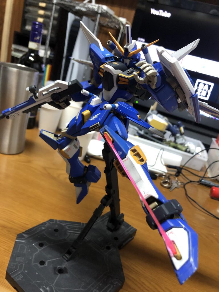 青い正義　インフィニットジャスティス–3枚目/制作者：ちゃぶ台モデラー