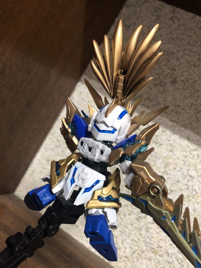 龍尊劉備ユニコーンガンダム–2枚目/制作者：ちゃぶ台モデラー