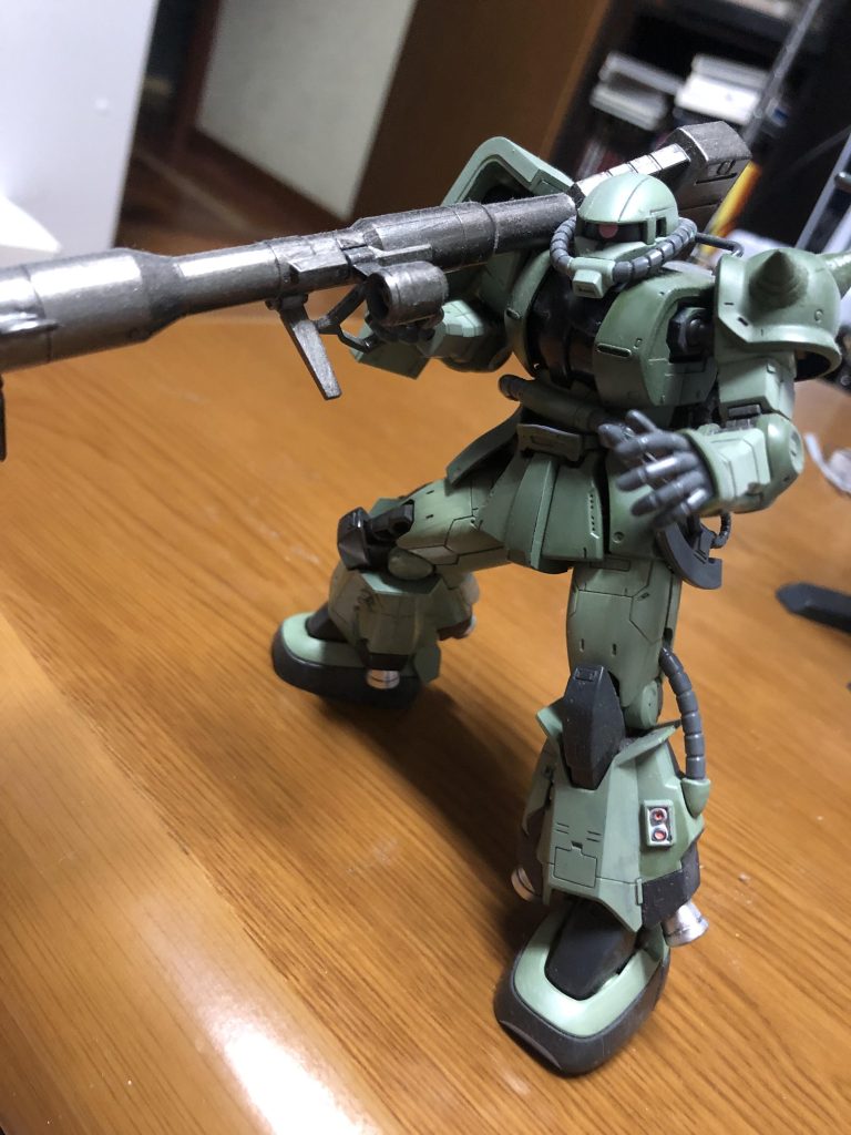 黒い三連星を一般機カラーに。