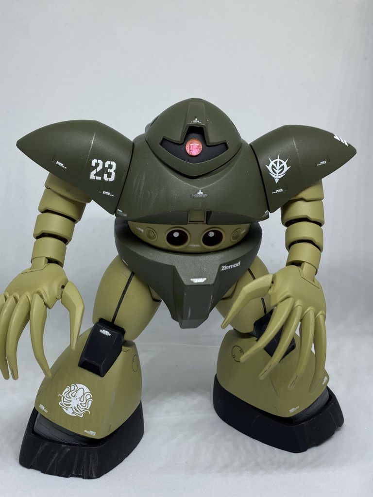 ウェザリングは今後の課題です。