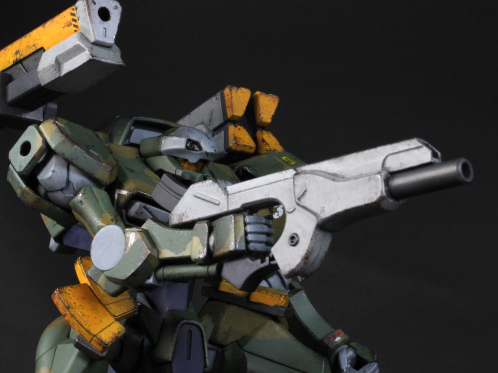 ライフルをライトグレーにするのが最近のマイブームです。