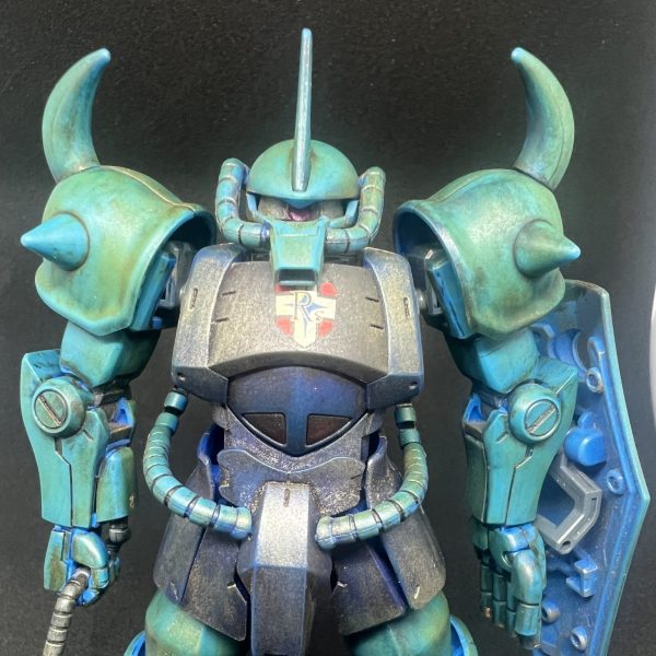 HG 196 グフ 無塗装ウェザリング