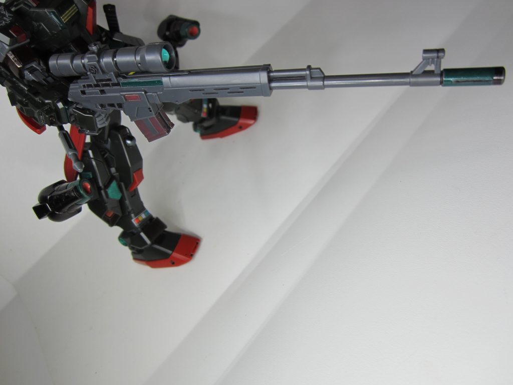 狙撃ライフルの状態。 