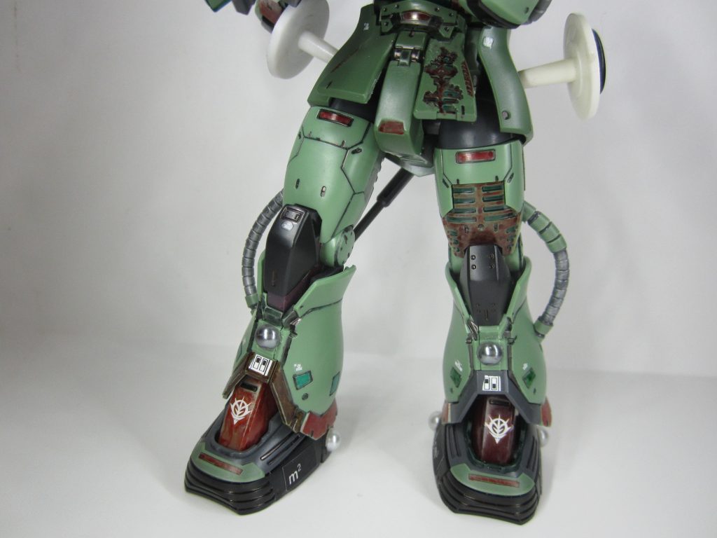 スカート部の改造状態。