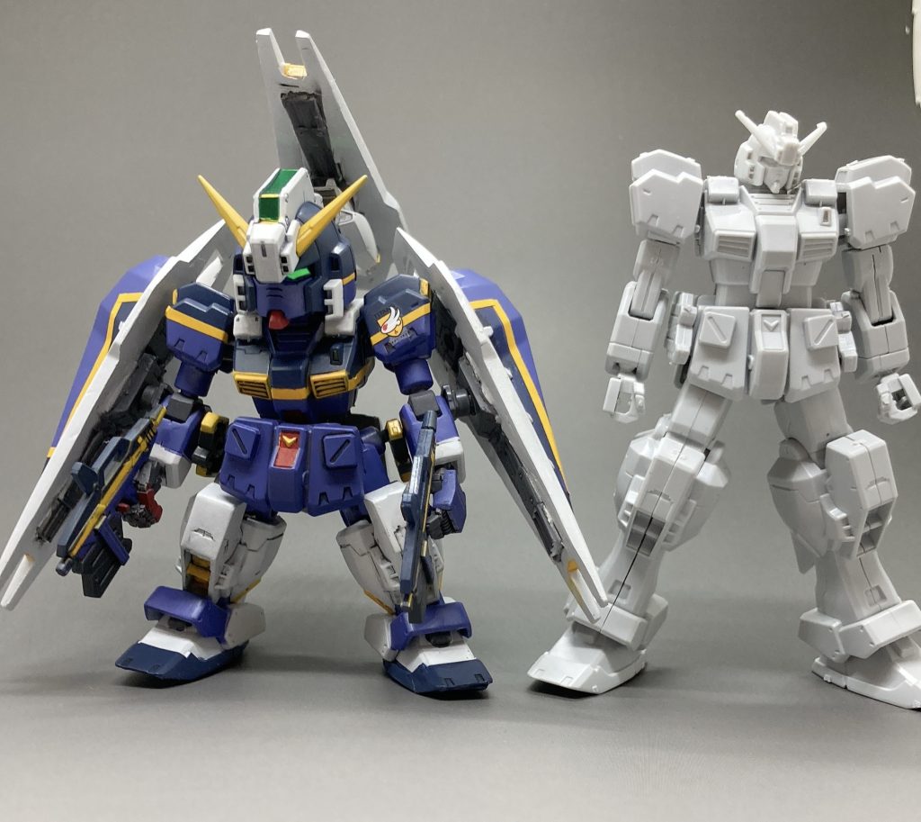 1/200ヘイズルと比べて