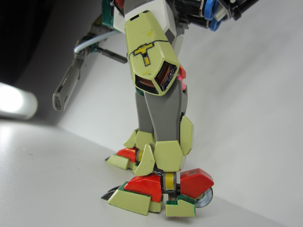 フレキシブルブースター、車輪等の塗装の状態。