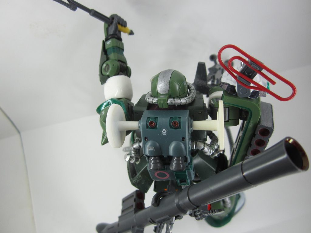 上部からのアンテナ装着状態