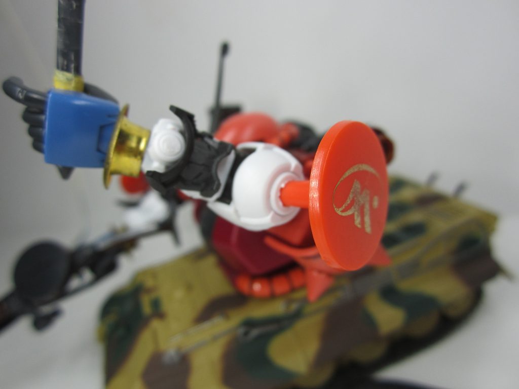 アームは、オリジナルから改造してみました。