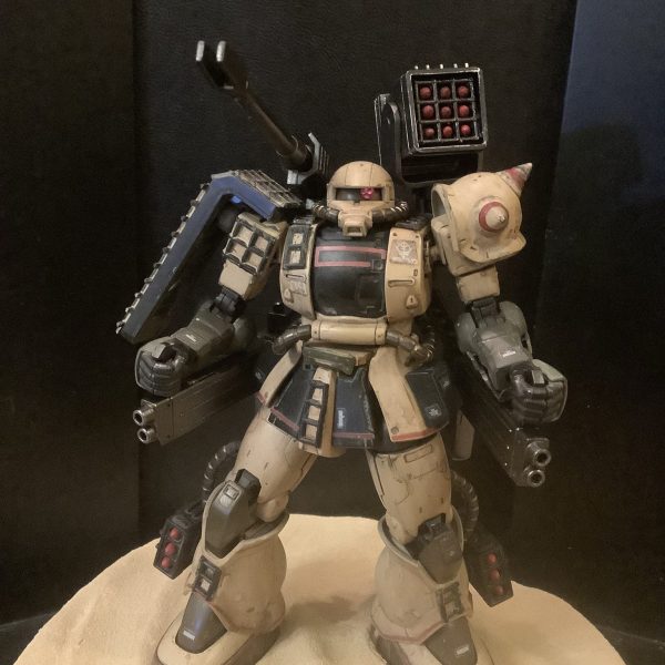 ザク ハーフキャノン ミサイルポッド仕様