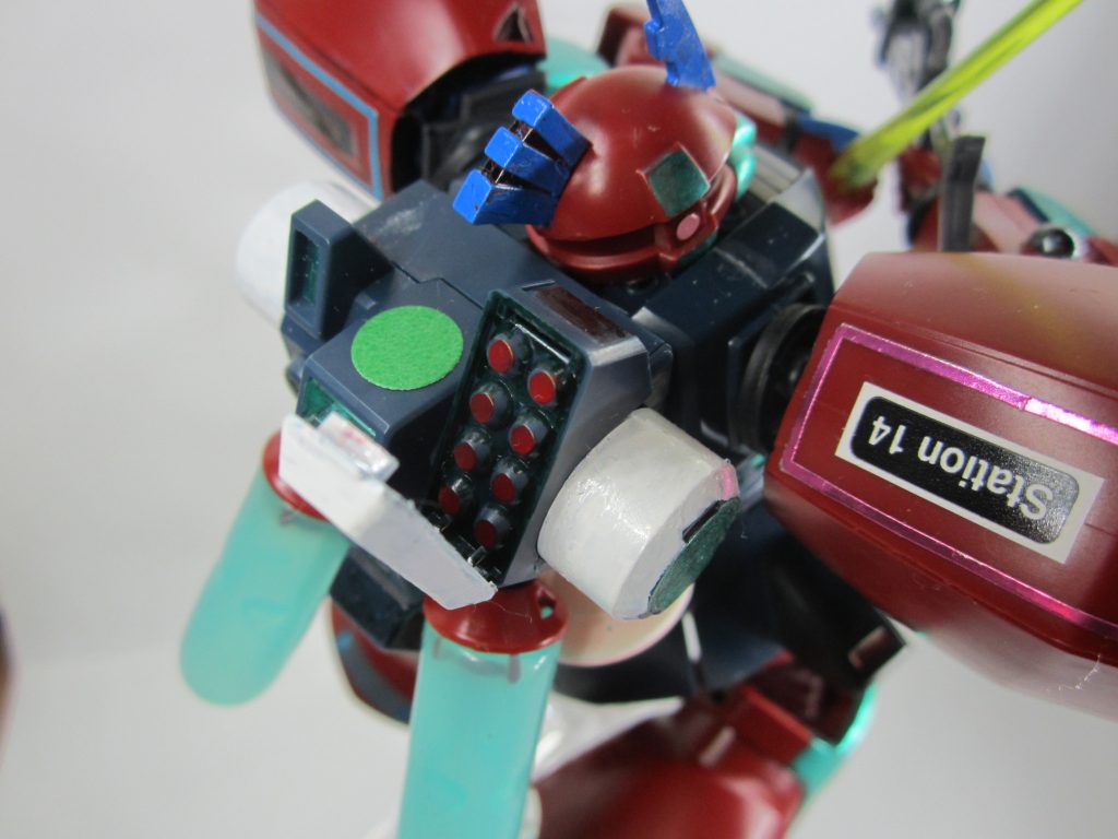 ミサイルポッドの様子。