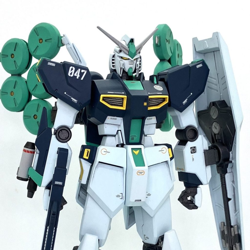 EG νガンダム（量産試作型）｜@haruka_555さんのガンプラ作品｜GUNSTA