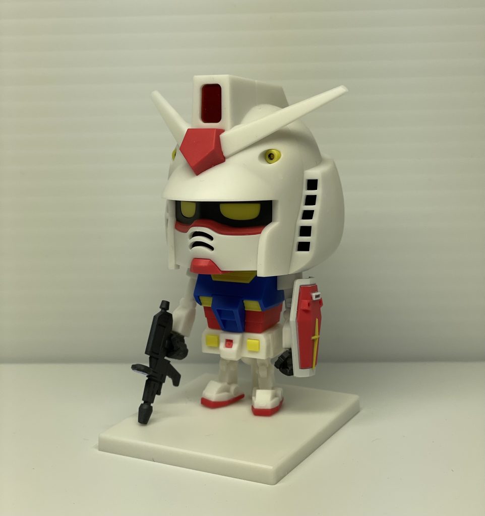 シールドの塗り分けが大変