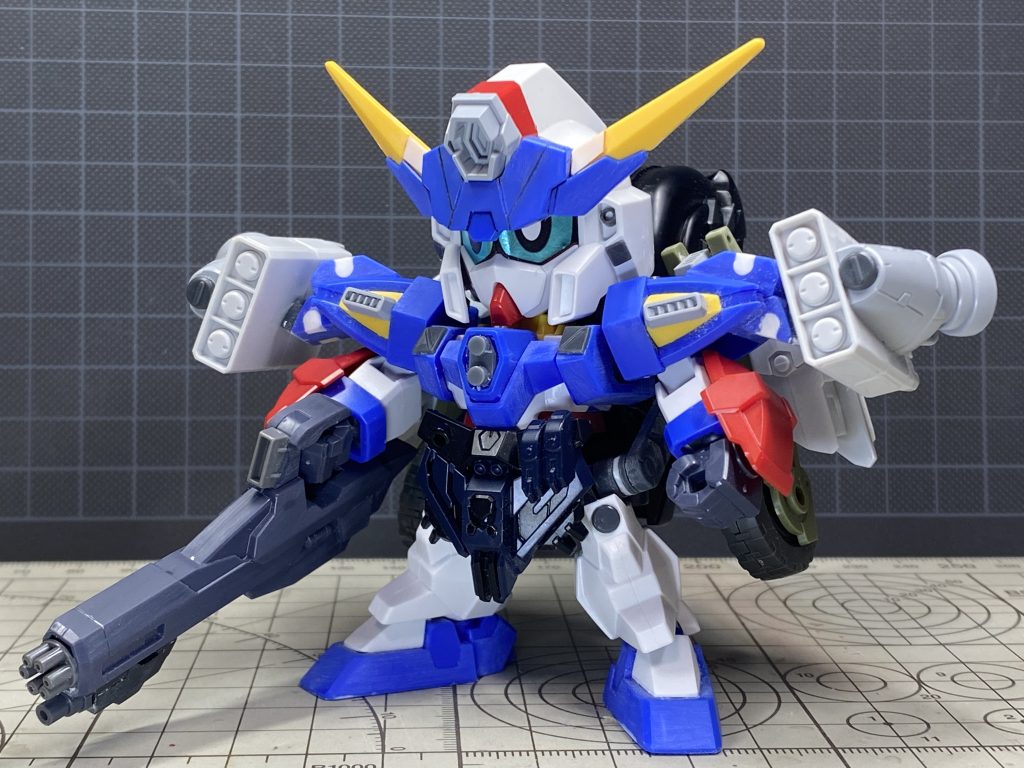 サフ前はこんな感じ。頭のハイメガキャノンがお気に入り。