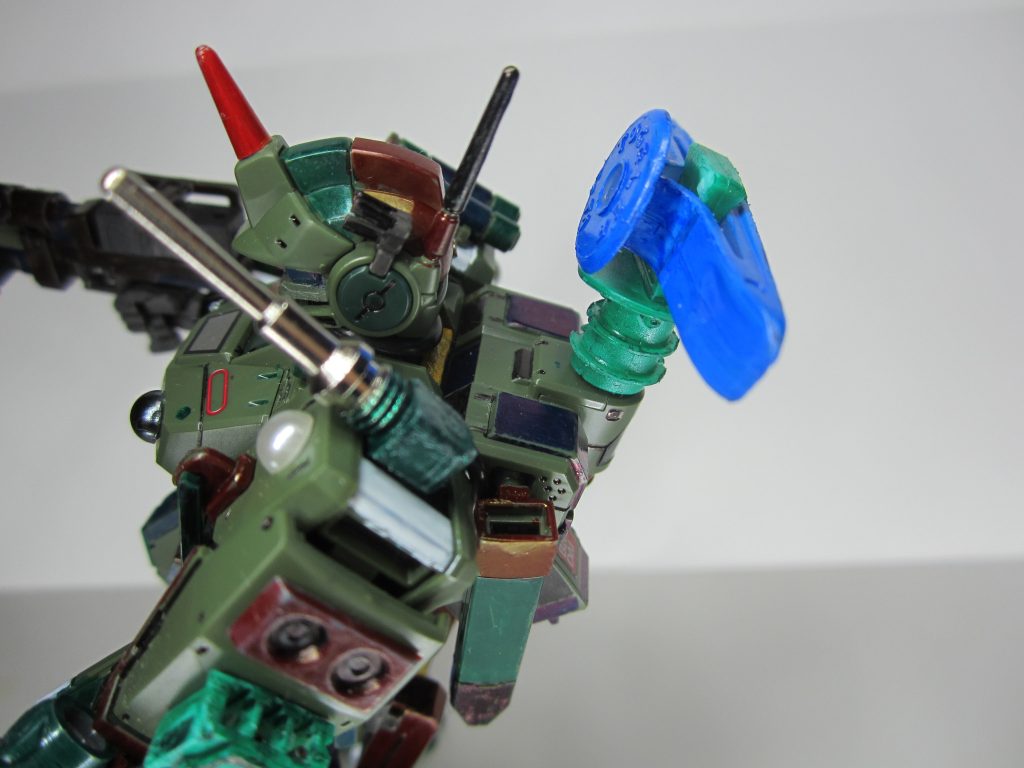 Head部の改造及びレーザー砲塔の追加。