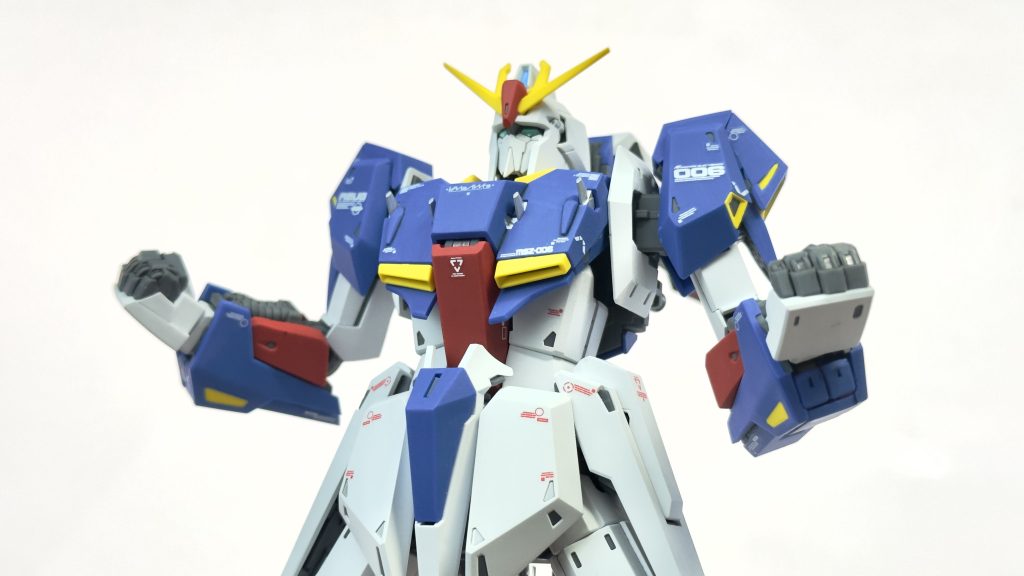 ご覧頂きありがとうございました。久々のMGでパーツ数や大きさに面食らいましたが、完成させてみると以前組んだΞガンダムより楽でした。恐るべきアナハイム…。このまま3号機やグレイ・ゼータなどもこのVer.Ka準拠で出して欲しいものですね。