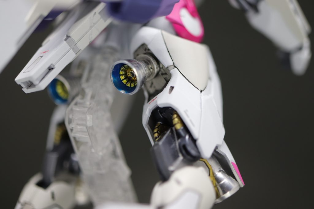 バーニアは付け替え+GSIクレオス「メッキシルバー NEXT」