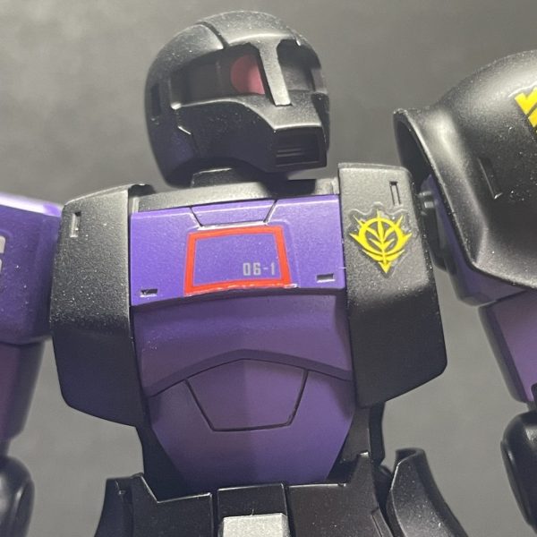 ザク1 初めての全塗装