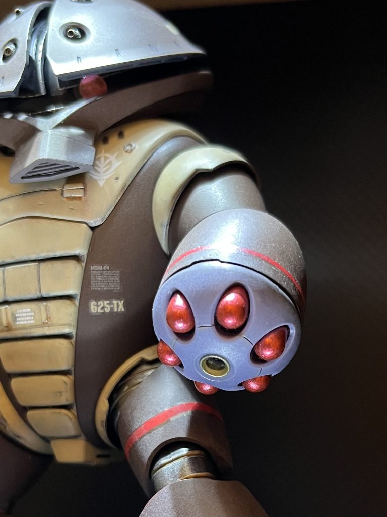 左手のメタルレッドを差し色に🟥最後までご覧いただきありがとうございますm(._.)m