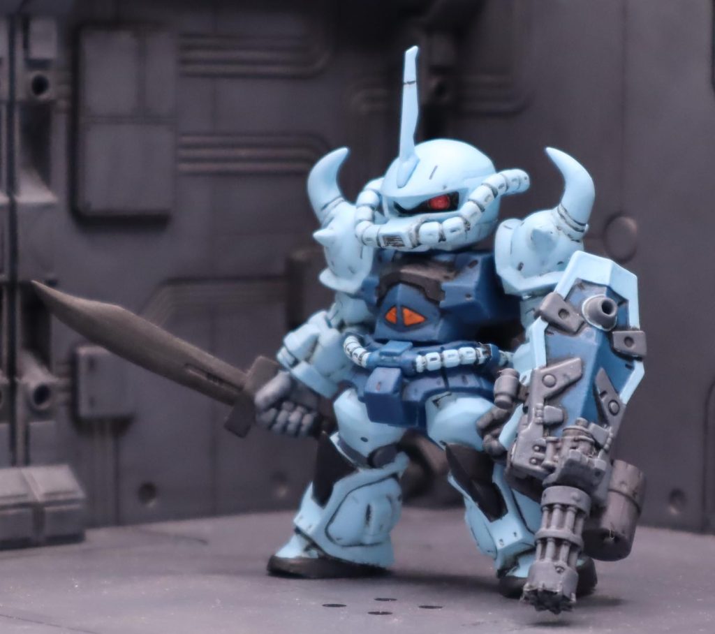 グフカスタム（コンバージ）–2枚目/制作者：tytaniaIII